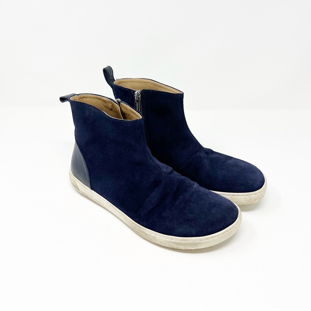 Birkenstock Navy Ankle Boots - Picture 2 of 16